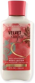 Bath and Body Works Super Smooth Body Lotion Sets Gift For Women 8 Oz (8 Fl Oz (Pack of 1), Velvet Sugar)