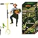 Twist Tiller Gartenkralle mit 4 Zinken – robuster Handgrubber, Kultivator & Unkrautentferner in einem – höhenverstellbar, ergonomischer Griff, ideal für Gartenbeete & lockere Böden