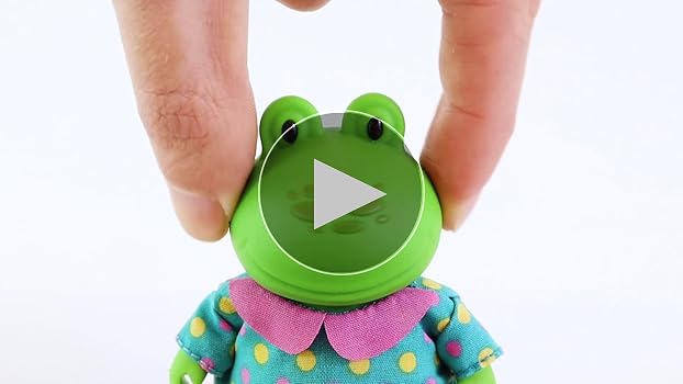 Li'l Woodzeez W6260 Woodzeez - CROAKALILY FROG FAMILY - 5