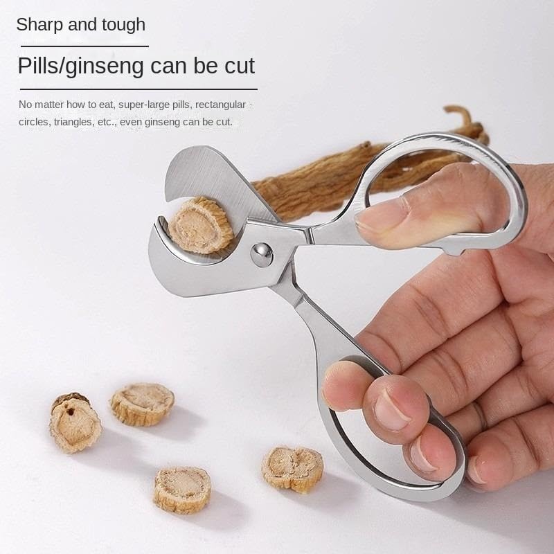 JDIME Stainless Steel Cuban Cigar Cutter Scissors Knife Head Guillotine Portable Smoking Accessory