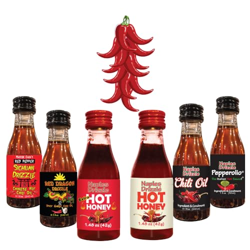 6-Pack Muestra Hot Honey y Aceite de Chile miniatura 1