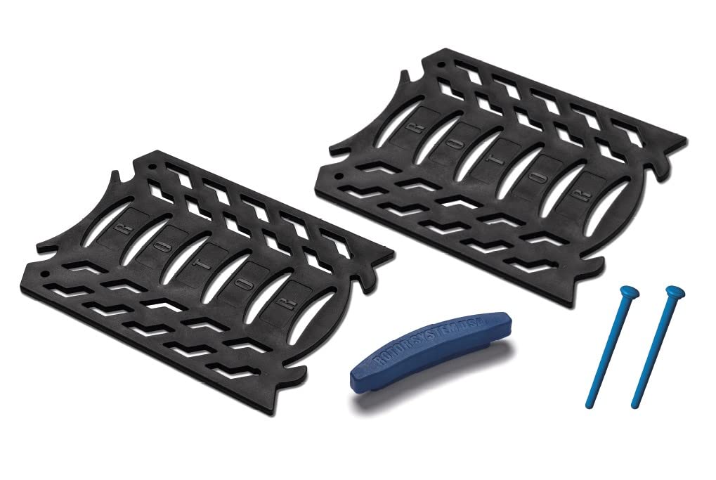 Rotor System USASwing Perfecting Batting Trainer for Softball and Baseball, Back Foot Rotation, Power Hitter Plate, Baseball Training Equipment - for All Ages