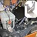 Stainless Steel Cooler Mounting Brackets for Polaris RZR XP Turbo | Fits Ozark 26 Quart Cooler & Similar Size | Durable 304 Steel UTV Cooler Holders (Not for Turbo S)