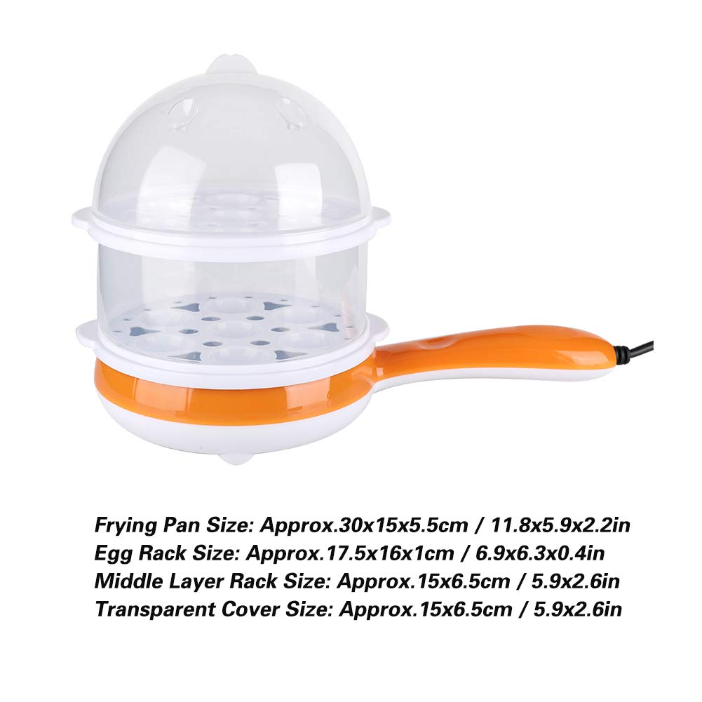 Sartén Antiadherente Eléctrica Mini para Huevos Omelette 220V Enchufe UE