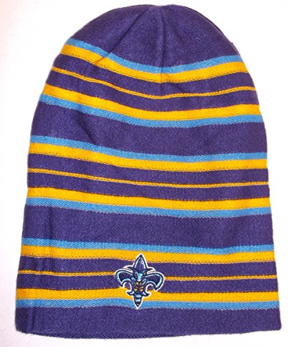 Bonnet Hornets New Orleans adidas réversible chaud anti-froid taille unique pour adulte