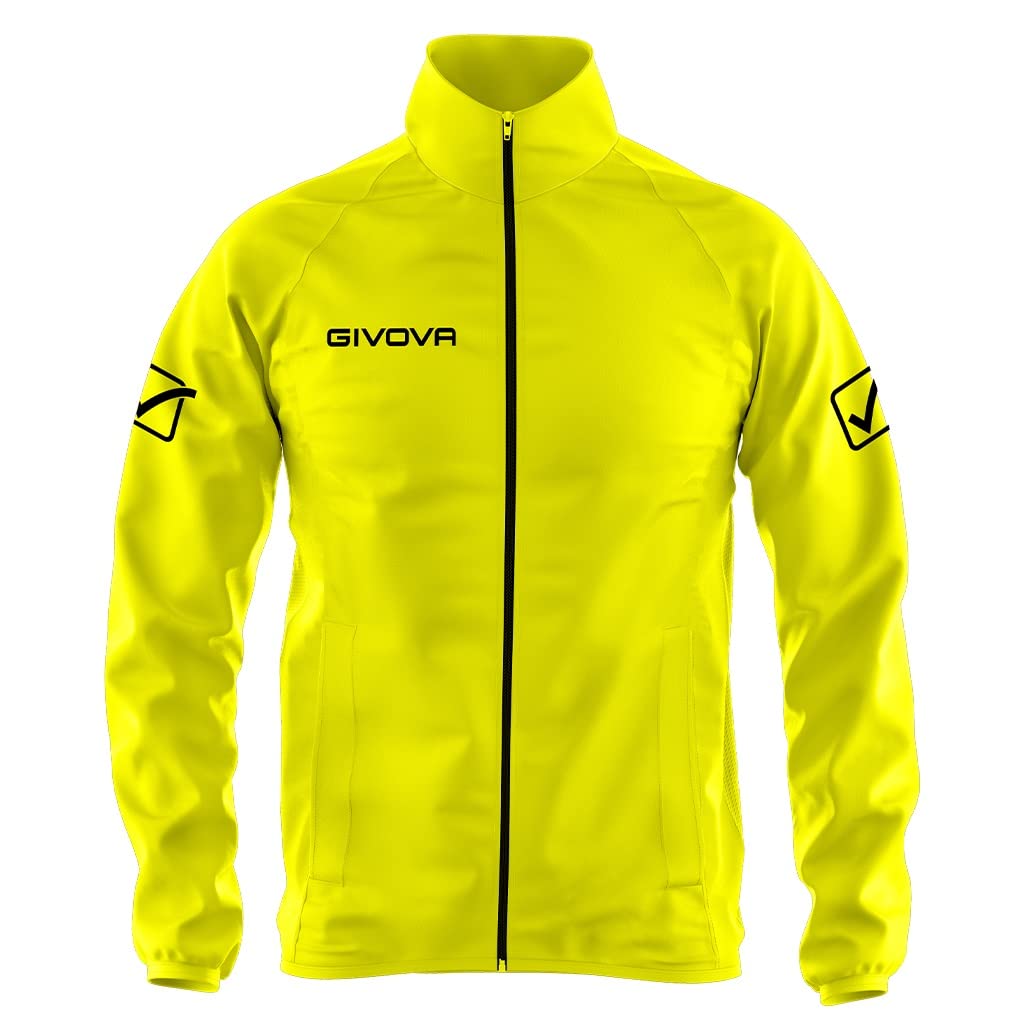 Givova, rain basic, yellow fluo, 2XL