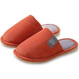 Zelius Women Indoor Slippers Memory Foam Slip-On Shoes - Comfort Cotton-blend Closed Toe House Outdo