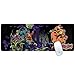 Skinit 31.5” x 11.8” Scooby Doo vs. Monsters Gaming Mouse Pad, Large Extended Desk Mat, Anti-Slip Rubber Base, Smooth Low-Friction Surface, Precision Stitched Edges