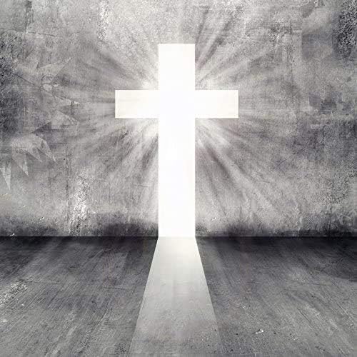 Miniatura 4 de Yeele Crucifijo de 3 x 5 pies, fondo de fotografía, crucifijo de la fe, Dios, cielo, Jesús, fondos de fotos, accesorios de estudio