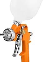 Pistola de Pintura HVLP 600ml Profissional com Bico 1.4–2.0mm – Spray de Alta Precisão para Compressor, Ideal para Automotivo, Móveis e Parede