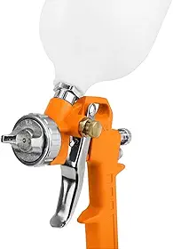 Pistola de Pintura HVLP 600ml Profissional com Bico 1.4–2.0mm – Spray de Alta Precisão para Compressor, Ideal para Automotivo, Móveis e Parede