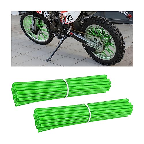 【Funzioni Pratiche】: Queste coperture per raggi non solo rendono la vostra bicicletta elegante e fresca, ma proteggono anche i raggi dallo sporco e dalla ruggine, forniscono un'eccellente copertura protettiva per il vostro veicolo e aumentano la durata dei raggi.