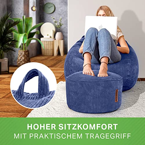 Green Bean© Set da 2 Poltrona a sacco XXL da