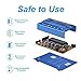 Lipo Battery Charger for LiPo/Li-ion/Life/LiHV Battery (1-6S), NiMH/NiCd (1-15S), Rc Hobby Battery Balance Charger LED W/AC Power Adapte (B6-Blue) …