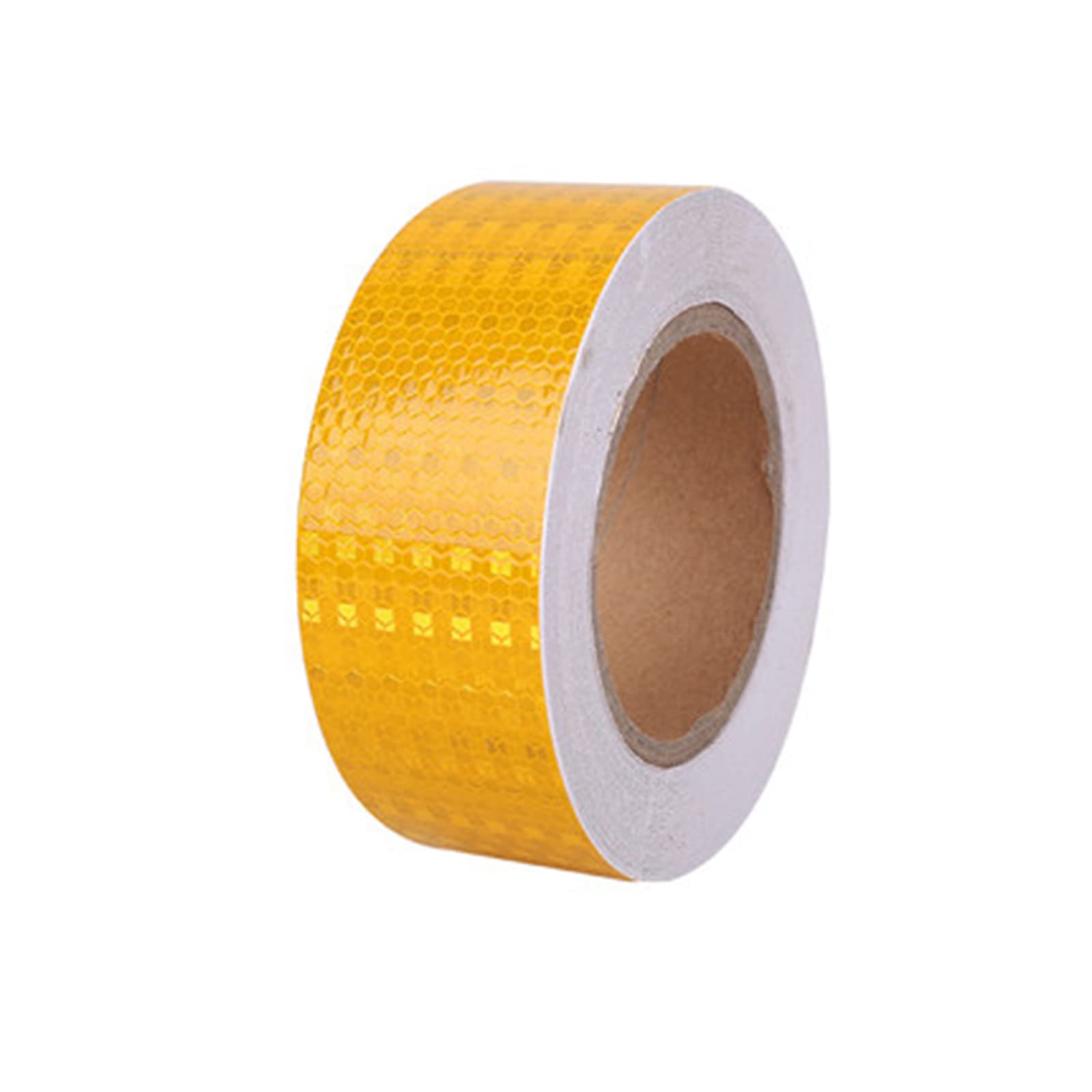 WSNDY Reflective Tape, 2 Inch X 98 Feet Outdoor Safety Tape,High Viscosity, Waterproof, Fade Resistant for Vehicles Cars Trailers ​Bikes Helmets,Yellow