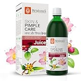KRISHNA'S HERBAL & AYURVEDA Skin & Pimple Care Juice - 1000 Ml | Ayurvedic Skin Care Expert With Manjisth, Rose, Sankhpushpi & 13 Other Herbs | Helps In Reducing Acne, Pimples & Dark Spot