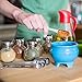 Measuring Cups and Spoons Set by Acutos. Stainless Steel 13-Piece Set, 6 Cups and 7 Spoons Nesting Perfectly. Measure Dry and Liquid Ingredients with Premium Metal Measuring Cups and Spoons.