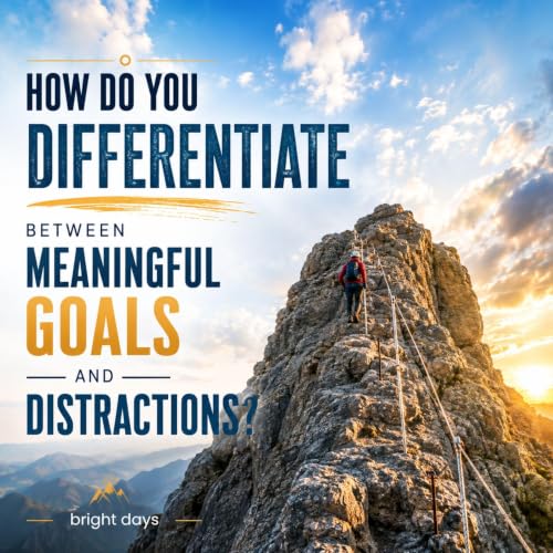 『How Do You Differentiate Between Meaningful Goals and Distractions?』のカバーアート