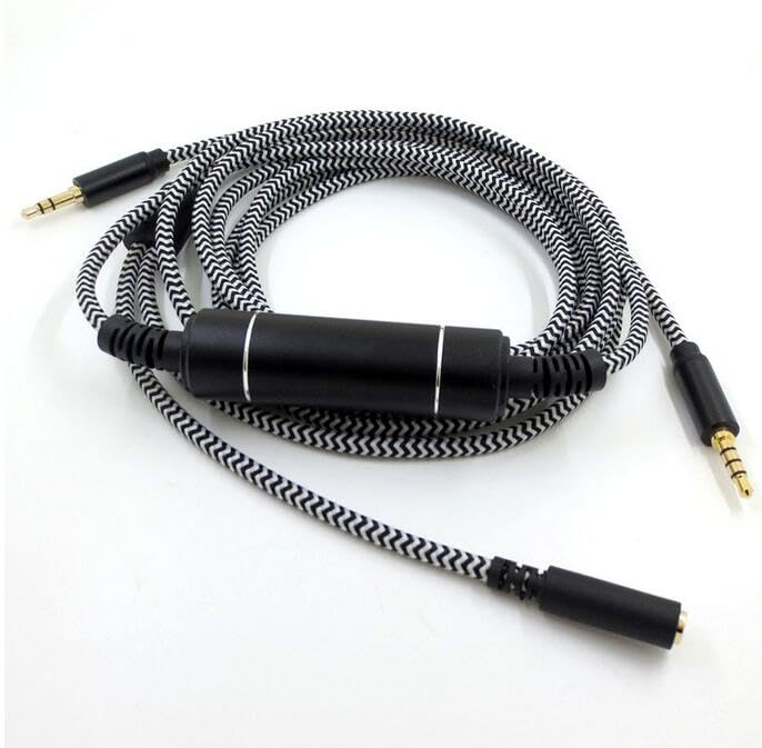 Coyktonty HD60 S Chat Link Pro Cable for Elgato HD60 X, HD60S Plus Capture Card, Party Chat Adapter for Nintendo Switch, PS5, PS4, Xbox One, with in-line Isolator Black with Isolator