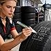 Tire Pen, Waterproof Car Wheel Modification Supplies, Vehicle Tire Ink Marker for Drivers, Trucks, RVs, Motorcycles, Detailers, Shops, Modifiers, Racers, Restorers, Shows