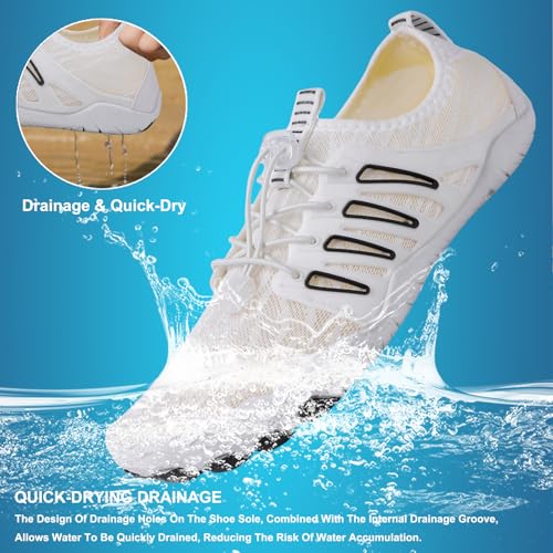 Image of Hike Barefoot Shoes Womens Men,Unisex Barefoot Water Shoes Breathable, Anti-Slip Hiking Footwear for Athletic Wide Toe Shoe Footwear for Hiking, Walking, Running, Yoga, and Water Sports