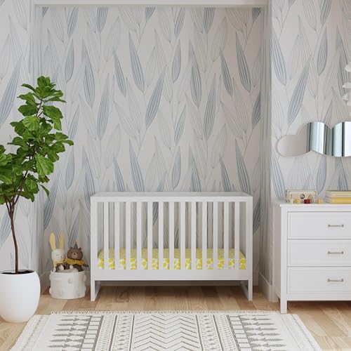 Davinci Hunter 3-in-1 Convertible Baby Crib, GREENGUARD Certified, White - image 2