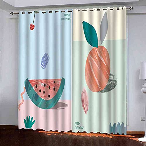 Rideaux occultants 3D pour chambre d'enfant occultation et isolation 140x160cm