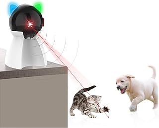 TITIPET Laser Cat Toy, Rechargeable Motion Activated Cat Toys for Indoor Cats/Dogs/Puppy Interactive Cat Toy, Automatic O...