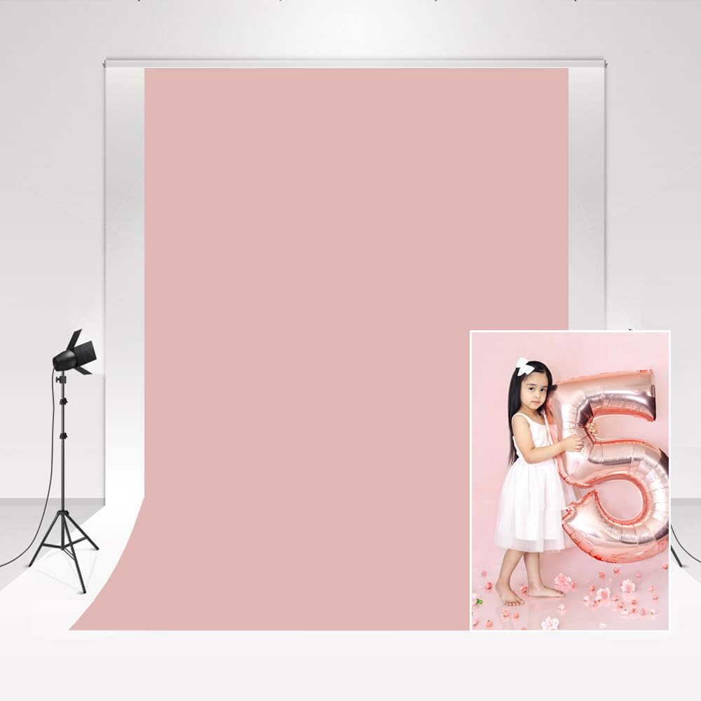 Sfondo Fotografico Crema 1.8x2.7m - Tessuto Morbido Per Foto Neonati E Ritratti - Foto 5