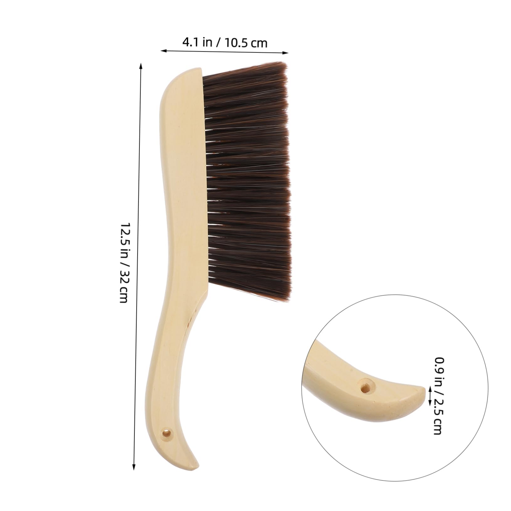 CIYODO Household Dusting Brush Long Handle Brush for Bed and Sofa for Dust Removal