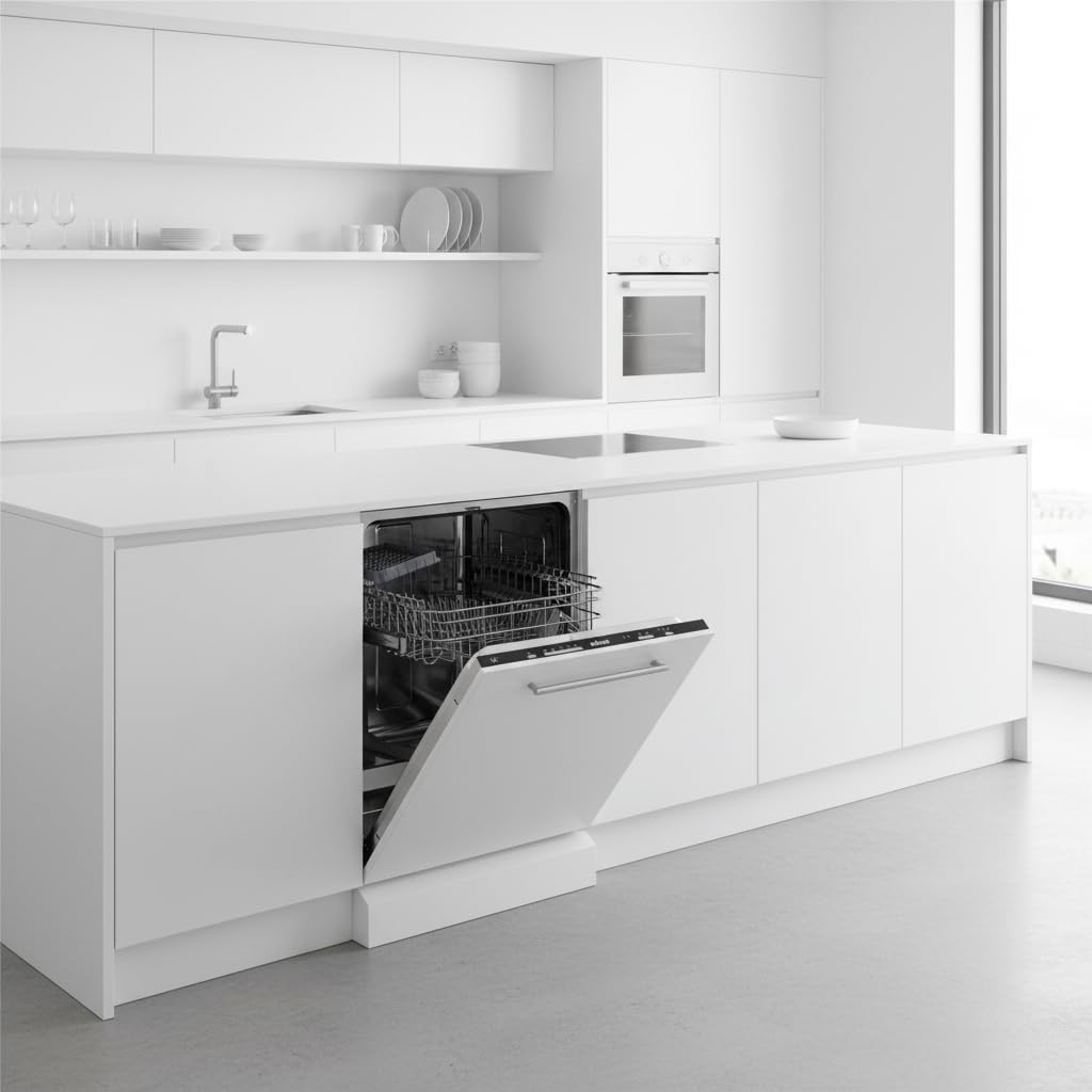 Edesa Lavavajillas Integración EDB-6130-I, 13 Cubiertos, 5 Programas, Ancho de 60 cm, Potencia 2100 W, Acabado en Acero Inoxidable