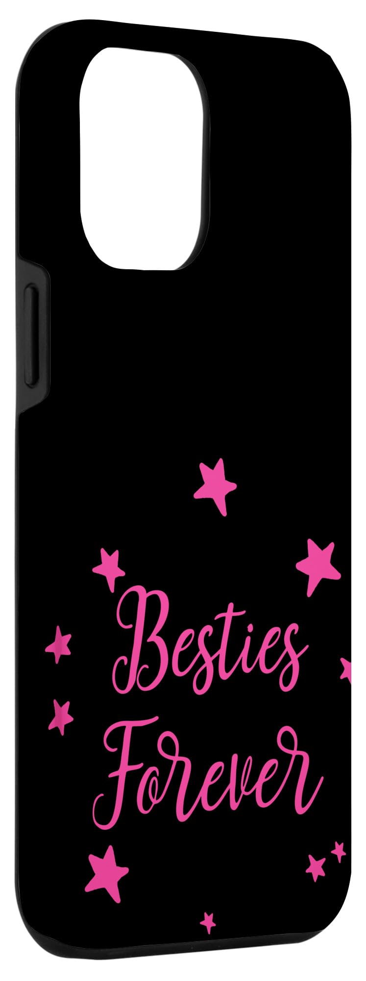 iPhone 15 Plus Best Friends Stars For Besties Forever Friend Funny Black Case - Image 3