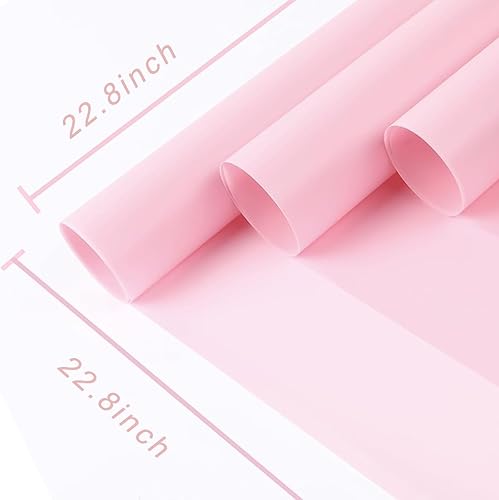 Miniatura 9 de VOWOVOSDAY 20 piezas de papel de regalo de flores, papel de regalo impermeable para ramo de flores, suministros de ramo de floristería, embalaje de