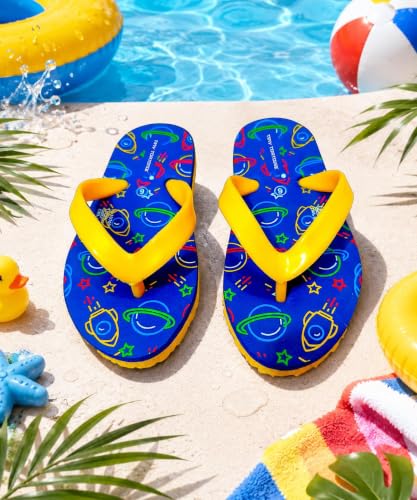 Image of Flip Flop CROCO Print Slippers for Baby Boy, Indoor and Outdoor Slippers for Kids