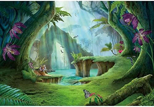 Sfondo Fotografico Foresta Incantata 2.1x1.5m - Stampa Digitale Per Feste E Compleanni Bambini - Foto 8