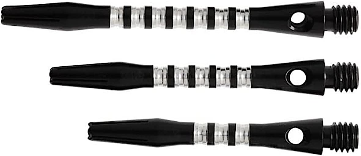 Shot! Darts Aluminum Pyramid Dart Shaft Stem Set (39), Shafts Amazon