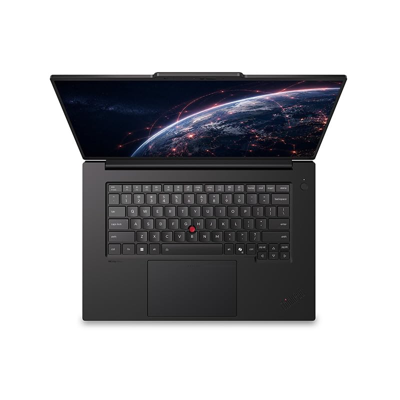 Image of 2026 New ThinkPad P1 Gen 9 Mobile Workstation AI Laptop 16 inch 4K UHD+ 800 nits Display Series 3 Ultra 7 366H 64GB RAM 2TB SSD Gen5 RTX PRO 2000 Blackwell GDDR7 Graphic RGB IR Cam Thunderbolt5 Win 11 Pro
