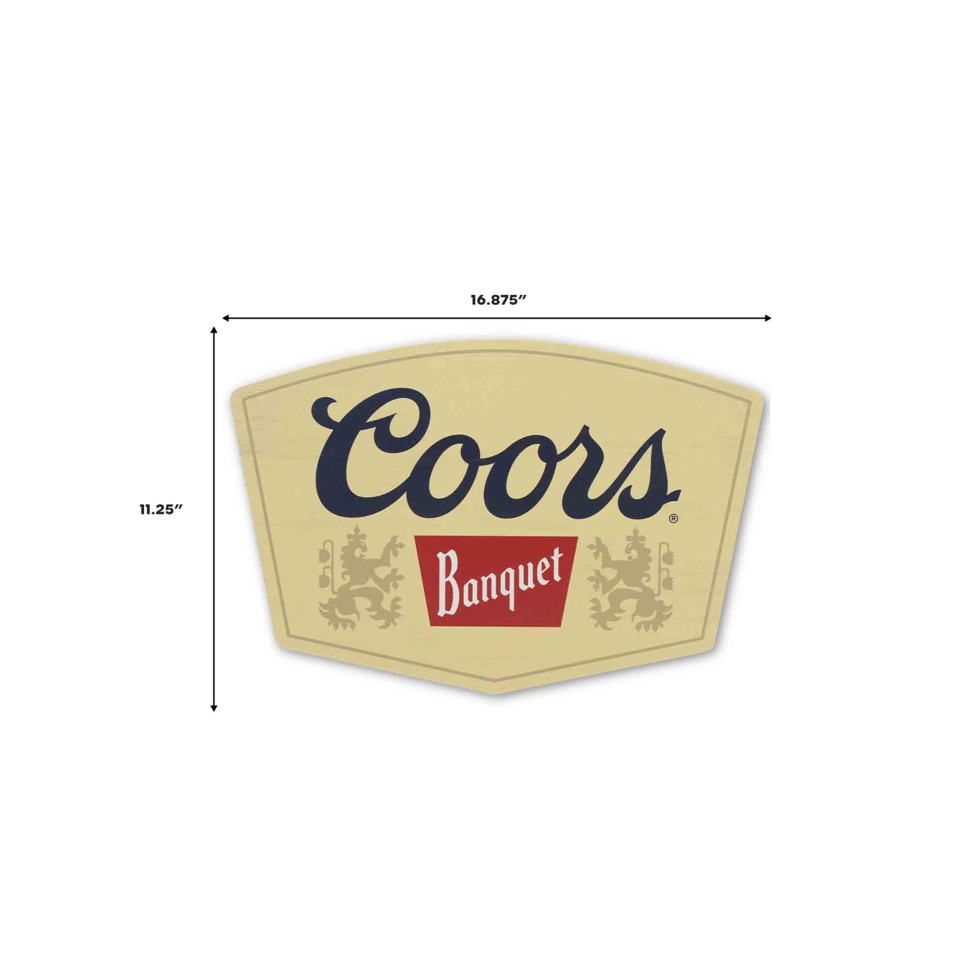Amazon.com: Molson Coors Banquet Vintage Wood Wall Decor - Classic