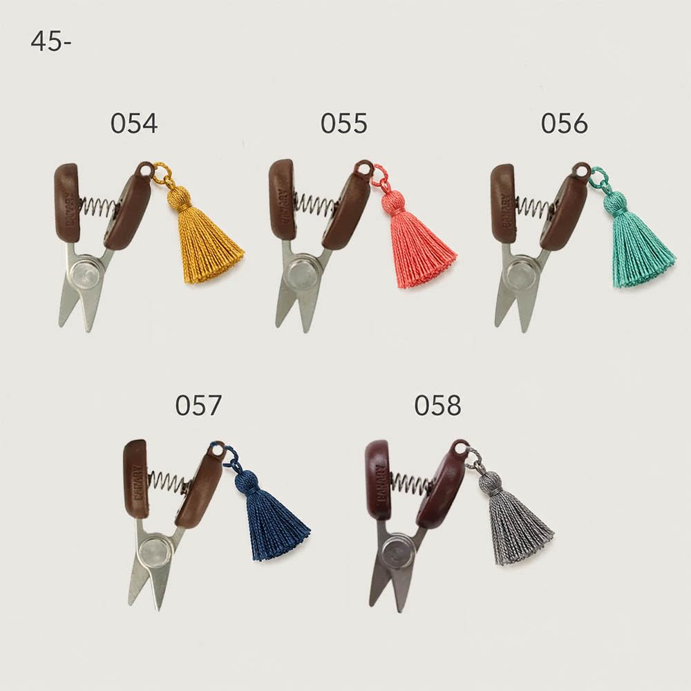 Cohana Mini Ciseaux Seki 1 unité Acier et Cuir Outil de couture et broderie