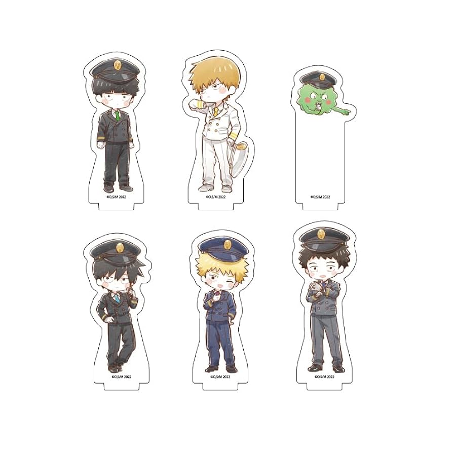 モブサイコ100 III アクリルぷちスタンド 01.グラフアート　全9種 アクリルぷちスタンド「モブサイコ100 III」01/グラフアート 9個