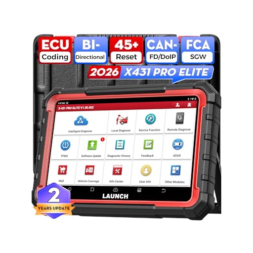 LAUNCH X431 PRO ELITE OBD2 Auto Diagnostica, Diagnostica Avanzata Tutto