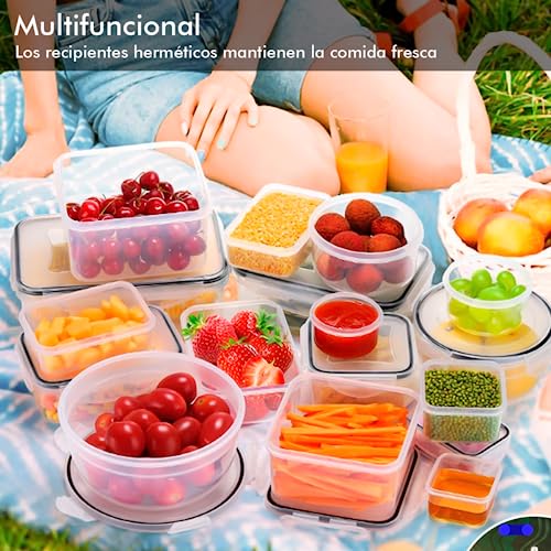 Listado y reviews de Recipientes plásticos apilables para comprar online. 18 Imagen adicional