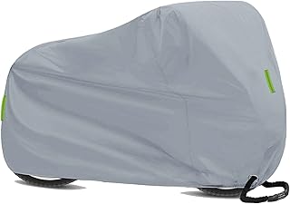 ERYUE Proteção de bicicleta,Capa de bicicleta, Capa de bicicleta, Capa de chuva para bicicleta Impermeável Anti poeira Chuva ProteçãoResistente para mountain bike, Bicicleta de estrada com faixa refl