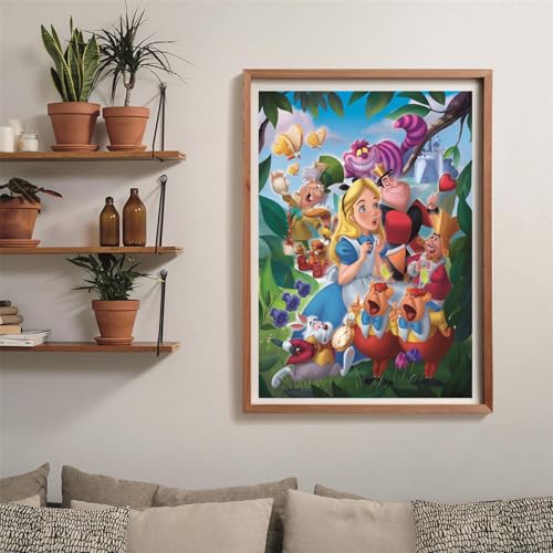 Puzzle Compact 1000 pièces : Alice au Pays des Merveilles Clementoni Puzzles - vue 6