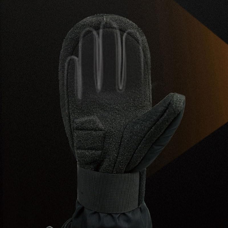 Ski Gloves Thickened Warm Waterproof Anti-Slip for Outdoor Sports and Daily Use