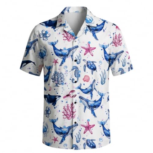 Chemisier imprimé floral ample avec un col rabattu fluide chic