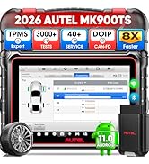 Autel Scanner MaxiCOM MK900TS, 2026 MK900-TS Up of MK808S-TS MK900BT MK900 MX900, Bidirectional S...
