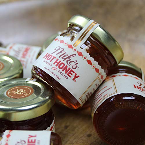 Frasco mini de miel picante Mike's Hot Honey 1.88 oz miniatura 2