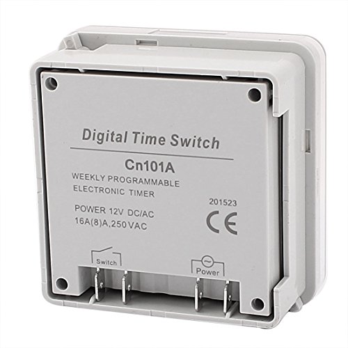 Temporizador programable CN101A: interruptor relé de tiempo 12V 4