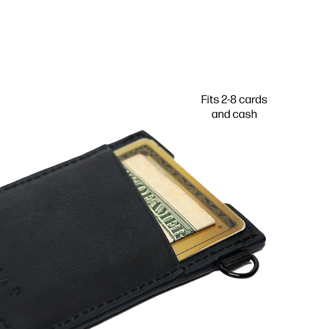 Thread Wallets - Cartera Fina Minimalista - Soporte Vertical para Tarjetas